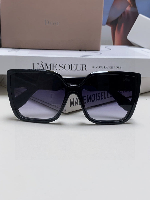 LADY 95.22 S2F SUNGLASS 571586 IN BLACK ACETATE GREY SMOKE