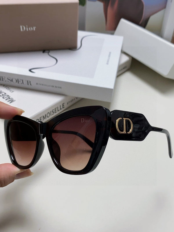 BOBBY B1U SUNGLASS 571590 IN BLACK ACETATE BROWN LENSES