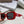 MONTAIGNE SUNGLASS 571592 IN RED ACETATE TEXT LOGO