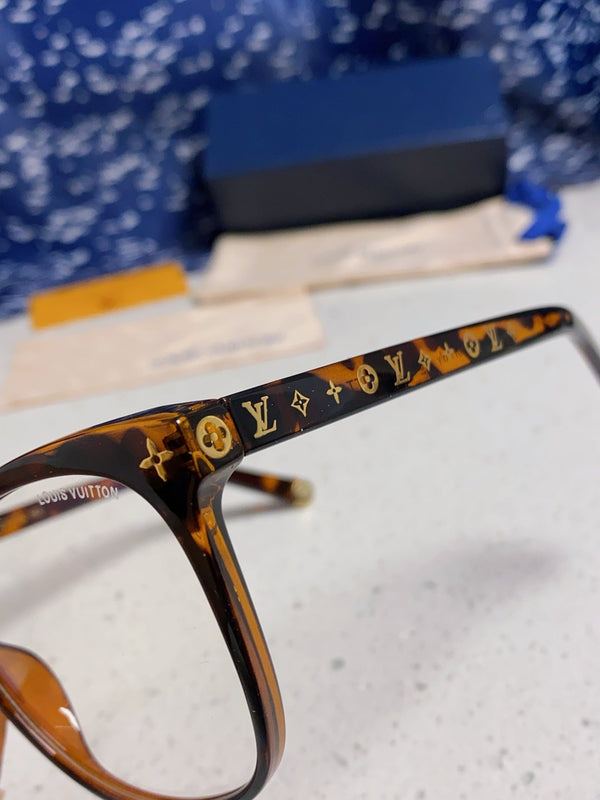 CAT EYE SUNGLASSES 573323 IN HAVANA ACETATE MONOGRAM LOGO