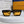 RECTANGLE SUNGLASSES 575848 IN BLACK ACETATE ORANGE METAL YELLOW LENS