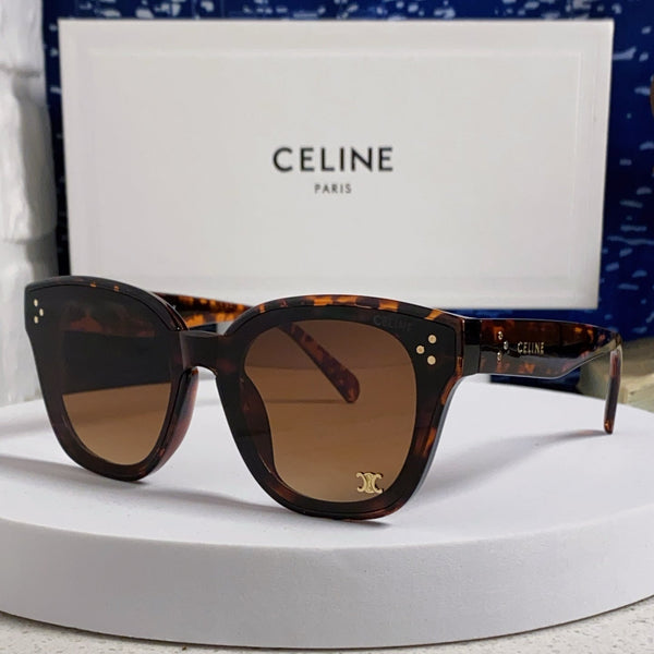 SQUARE SUNGLASS 575844 IN HAVANA ACETATE