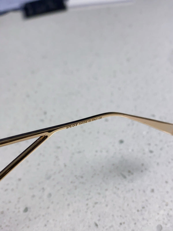 30MONTAIGNE S7U SUNGLASS 578110 IN GOLD METAL GREY LENSES