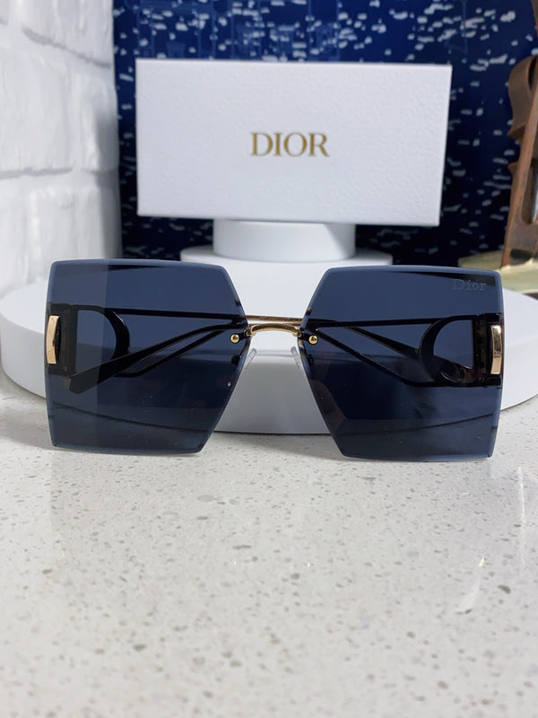 30MONTAIGNE S7U SUNGLASS 578110 IN GOLD METAL GREY LENSES