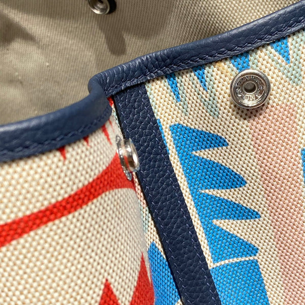 HM Garden Party 36 Multicolor Canvas and Negonda Calfskin 243410