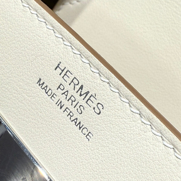 HM Birkin 30 Milkshake White Canvas with Swift Leather Silver Hardware 237310