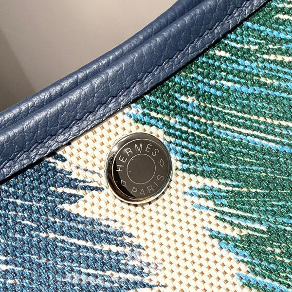 HM Garden Party 36 Multicolor Canvas and Negonda Calfskin 243180