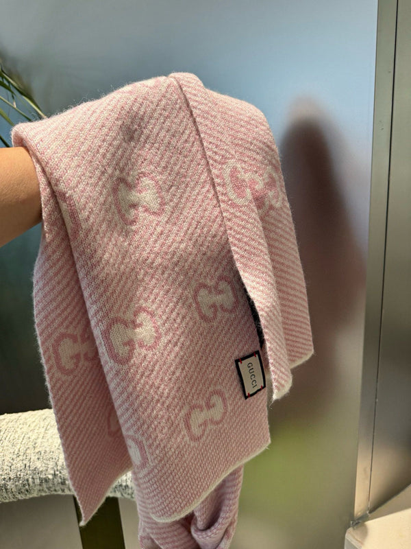 SCIARPA 180 CM IN LANA ROSA CHIARO 405524