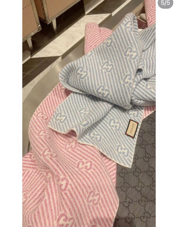 SCIARPA 180 CM IN LANA ROSA CHIARO 405524