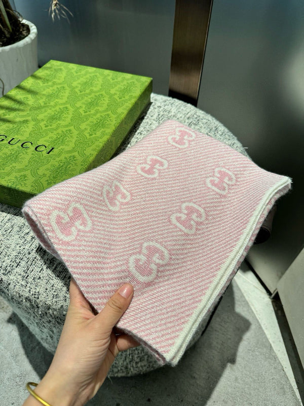 SCIARPA 180 CM IN LANA ROSA CHIARO 405524