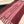 SCARF 200 CM IN SANGRIA RED MIX ROUGE PINK WOOL AND CASHMERE 411536