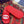 GG INTERLOCKING G SLIDE SANDAL CRIMSON RUBBER