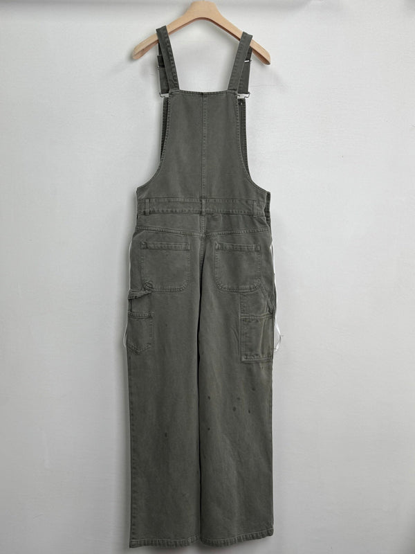 Miu Miu 25 Overalls Gray Green Cotton