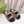 GG  Rubber Sole Logo Sandals Brown Caro