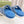 GG  Rubber Sole Logo Sandals Blue Caro