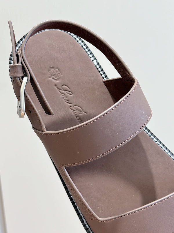 LP NAMA SANDAL CHOCOLATE CALFSKIN