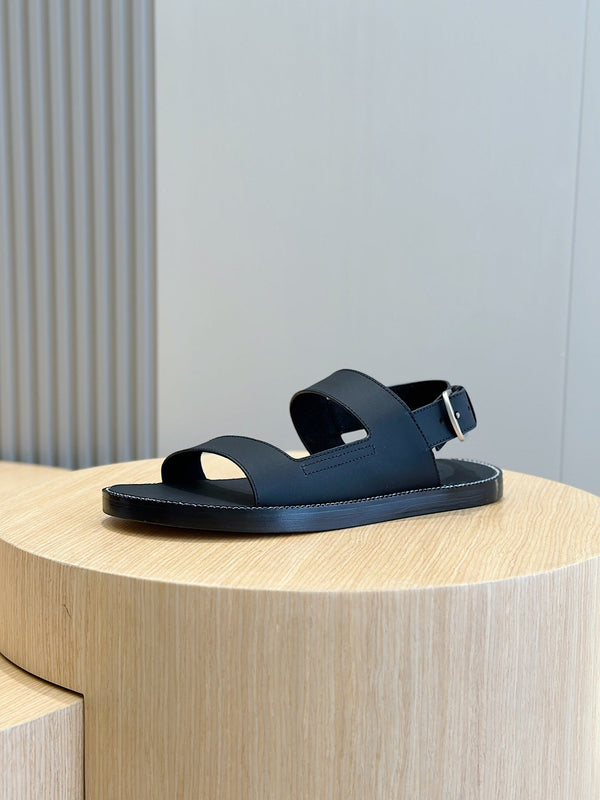 LP NAMA SANDAL DARK AEGEAN CALFSKIN