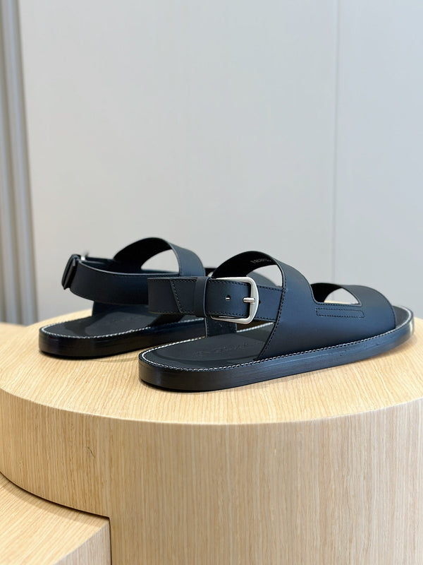 LP NAMA SANDAL DARK AEGEAN CALFSKIN