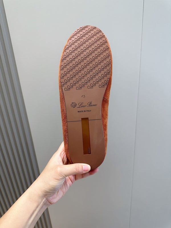 LP TOMORI SABOT MULES RUSSET SUEDE