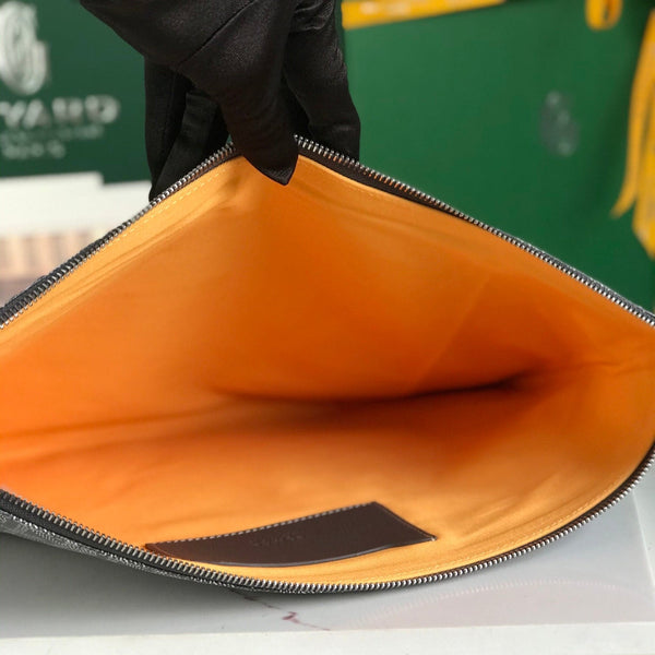 SÉNAT MGM POUCH 40 IN GREY GOYARDINE CANVAS