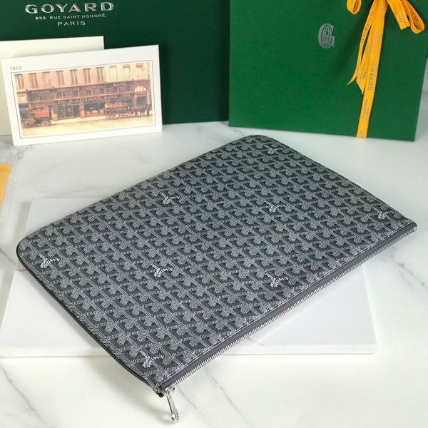 SÉNAT MGM POUCH 40 IN GREY GOYARDINE CANVAS