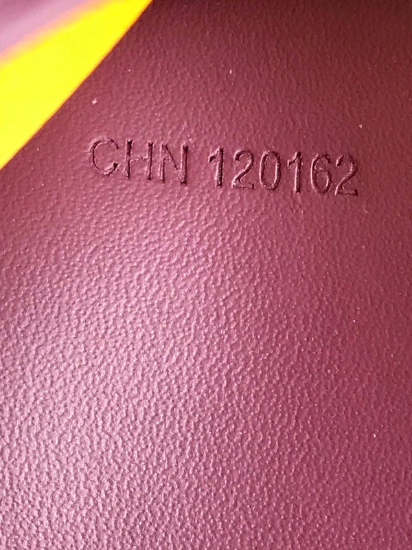 Goyard Saint-Pierre Card Wallet 11cm Burgundy Canvas