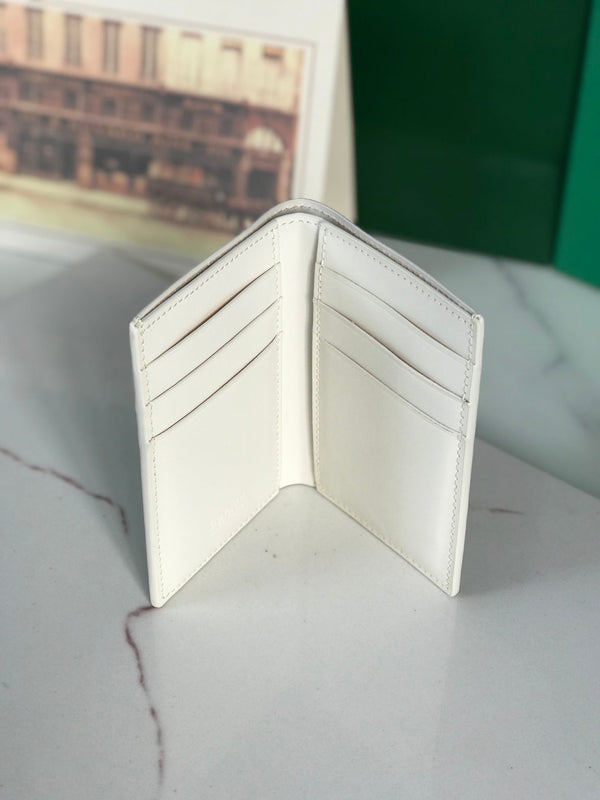 Goyard Saint-Pierre Card Wallet 11cm White Canvas