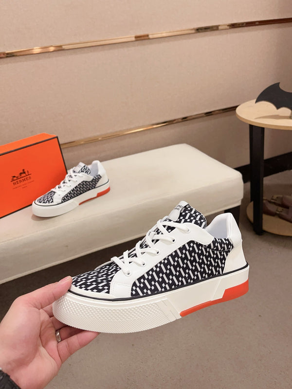 SNEAKER HM DAY IN TESSUTO NERO E BIANCO