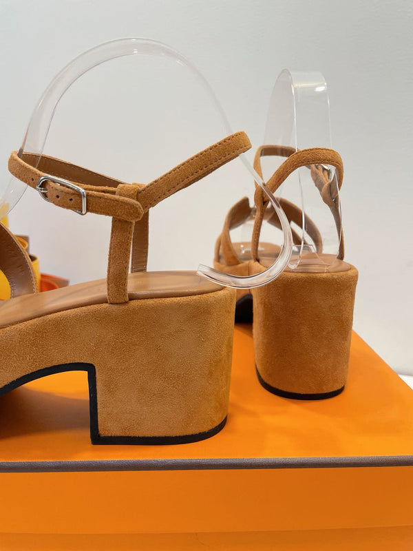 HM Sandalen Jam 30 Copper Brown Suede 212230