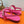 HM Paris Sandals Pink Lamskin 374213