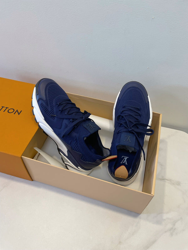 LV Runner Tatic Sneaker Navy Frabic 500226