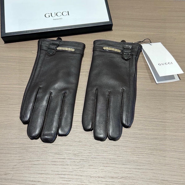 TOUCHSCREEN GLOVES IN BLACK LAMBSKIN 440503