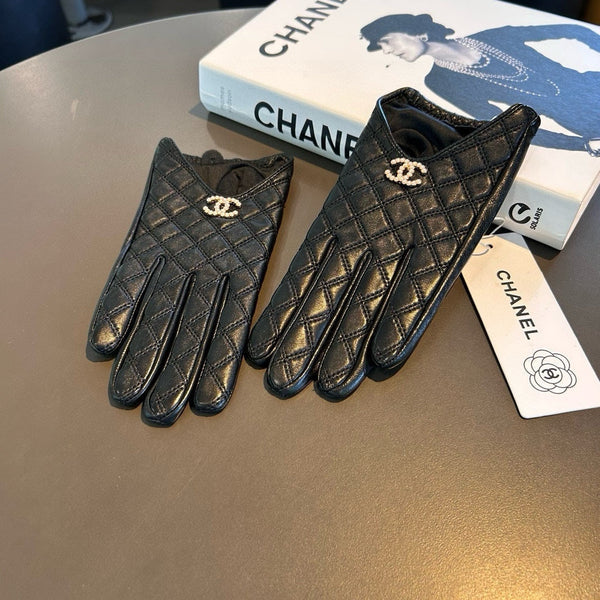 GUANTI IN PELLE DI AGNELLO NERA 465006