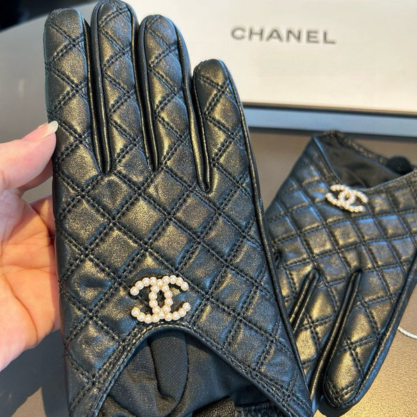 GUANTI IN PELLE DI AGNELLO NERA 465006