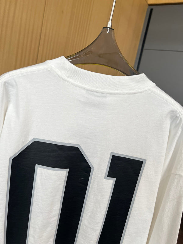 Balenciaga 25 Sweater White Cotton 0056