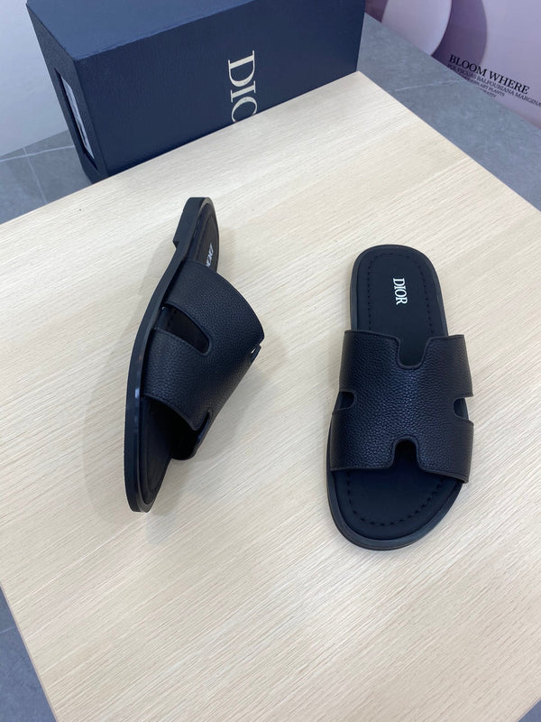 CD H-ALIAS SANDAL DENIM COLOR GRAINED CALFSKIN