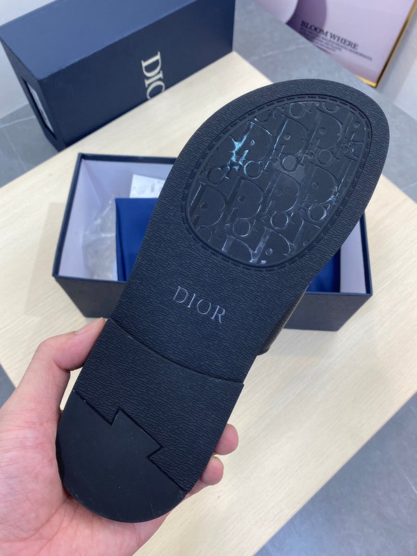 CD H-ALIAS SANDAL DENIM COLOR GRAINED CALFSKIN