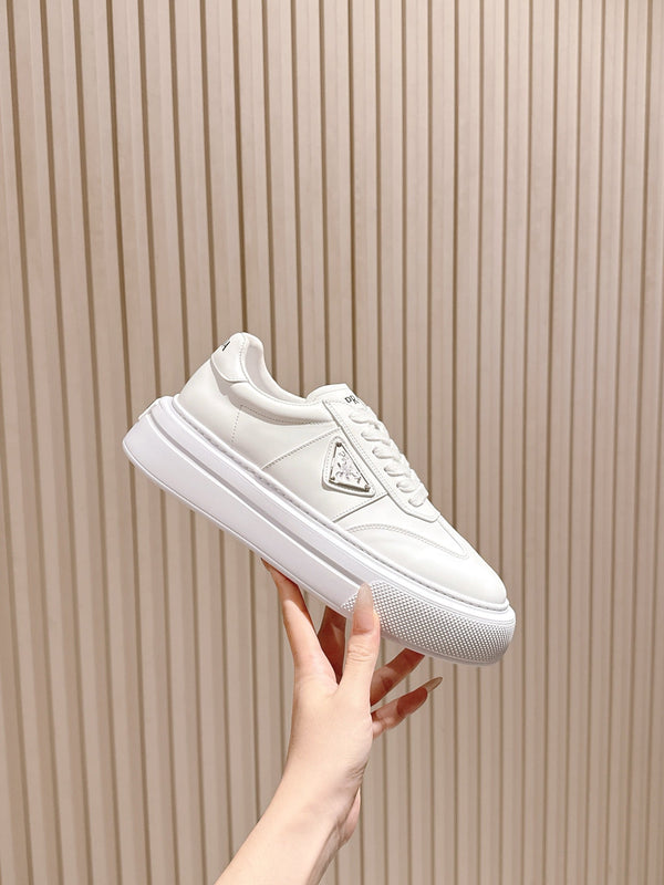 PRA 25s Casual Sneakers White Cowhide 449692