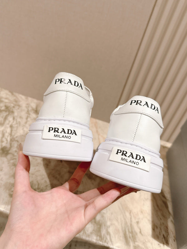 PRA 25s Casual Sneakers White Cowhide 449692