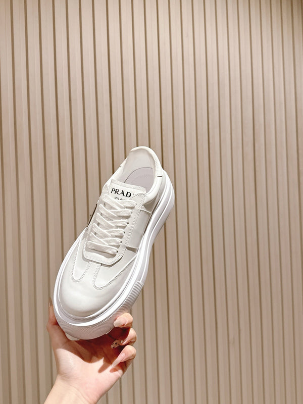 PRA 25s Casual Sneakers White Cowhide 449692