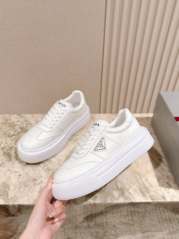 PRA 25s Casual Sneakers White Cowhide 449692