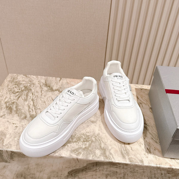 PRA 25s Low-Top Sneakers White Leather & Fabric 449696