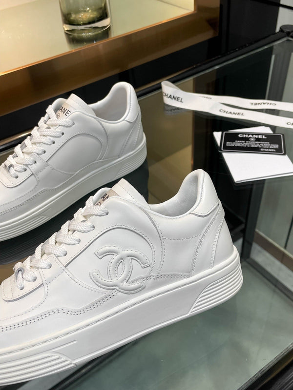 CC 25 Trainers White Cowhide Sheepskin 413860