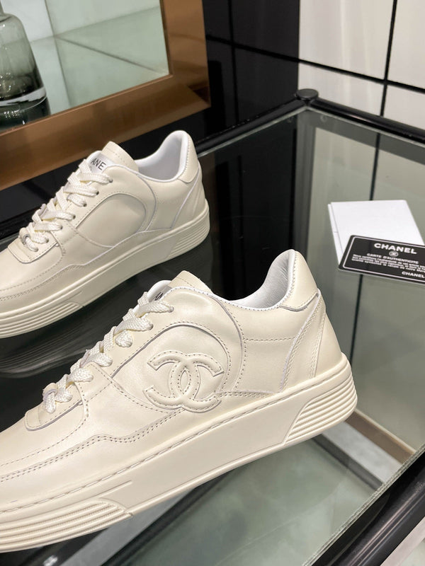 CC 25 Trainers Beige Cowhide Sheepskin  413861