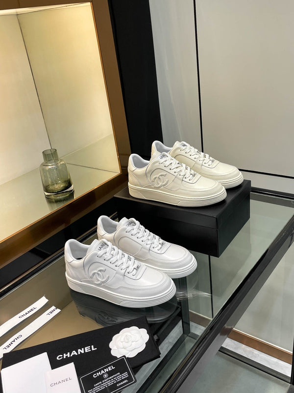 CC 25 Trainers Beige Cowhide Sheepskin  413861