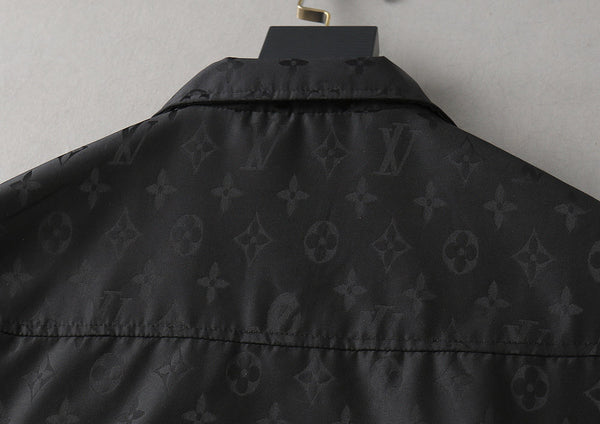 LV SHIRT JACKET BLACK MONOGRAM 239044