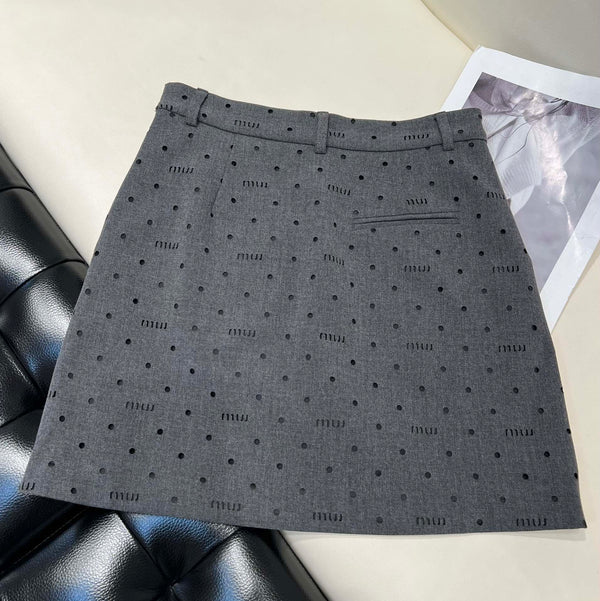 Miu Miu 25 Set Grigio Poliestere