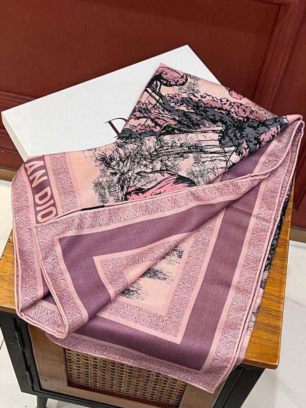 SCIARPA QUADRATA 110 CM IN VELLUTO DI SETA COLORATO 389724