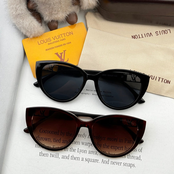CAT EYE SUNGLASSES L15803 IN ACETATE