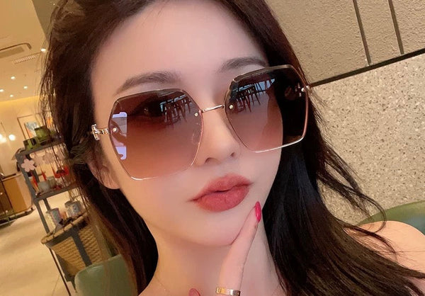 OCCHIALI DA SOLE MONTAIGNE CD3022 IN METALLO MARRONE